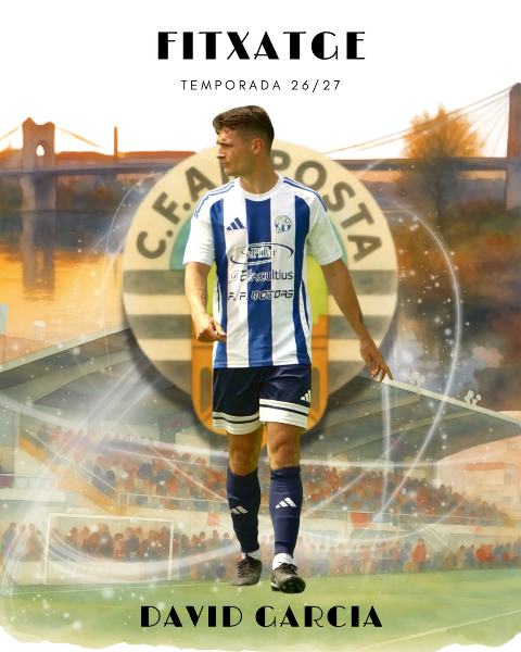 FITXATGE PRIMER EQUIP: DAVIG GARCIA: defensa